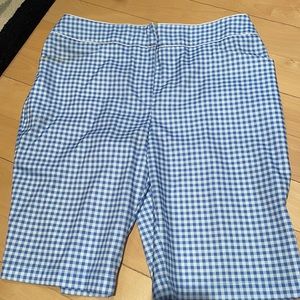 Tail white label golf shorts